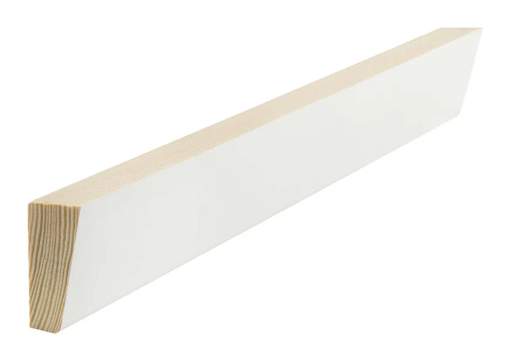 Combiwood 21x34x4400 taklist rund malt i Klassisk hvit v:1206728 Combiwood 21x34x4400 taklist rund malt i Klassisk hvit v:1206728