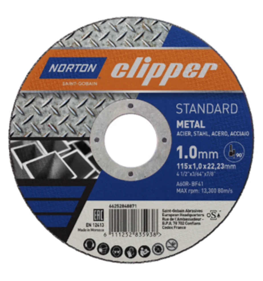 Kappeskive med X-lock for stål 125×1.6×22.23 mm v:3509186