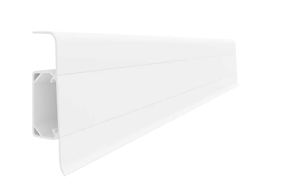 FOTLIST 22X67X2500 PVC HVIT 601 v:3800626
