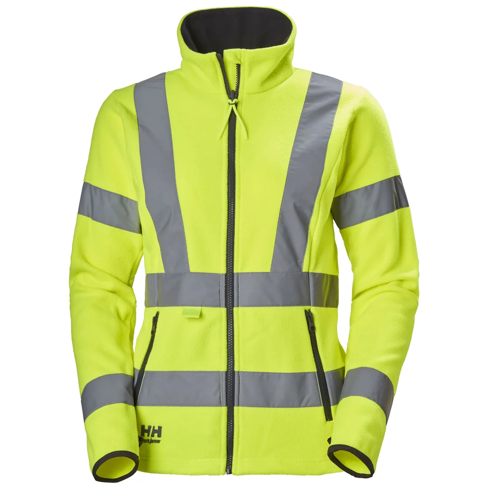 Helly Hansen Workwear Fleecejakke Luna varsel dame, gul v:4324463 Helly Hansen Workwear Fleecejakke Luna varsel dame, gul v:4324463