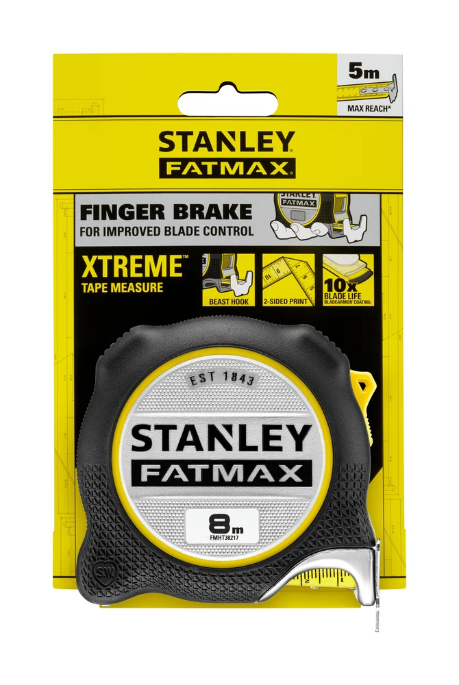 Målebånd 8m SFM FMHT38217 - Stanley v:9807486
