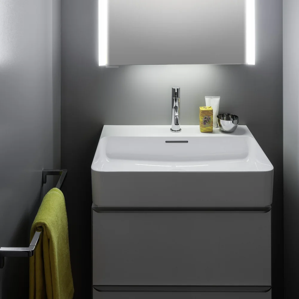 LAUFEN VAL SERVANT 60X42 CM U/OVERLØP HVIT v:8141346