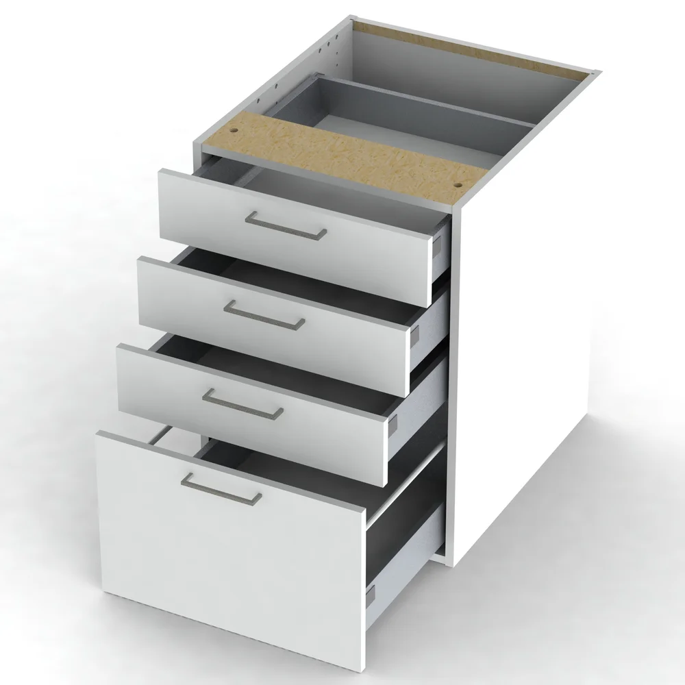 SKAP 4 SK 50 SYSTEM KL HVIT/EIK v:9378256