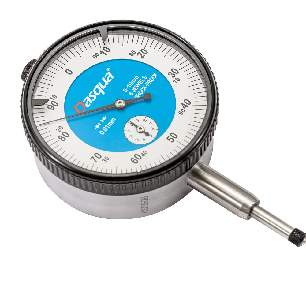 Dasqua Indikatorklokke støtsikker, 0-10 mm v:2468161 Dasqua Indikatorklokke støtsikker, 0-10 mm v:2468161