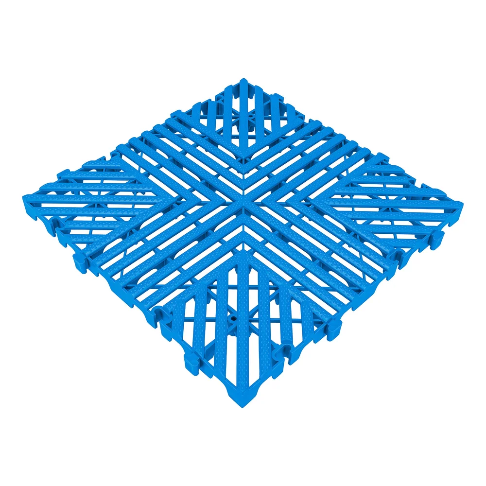 PELA Garasjegulv blå, 400 × 400 × 30 mm, 10 plater, 1,6 m² v:1184844