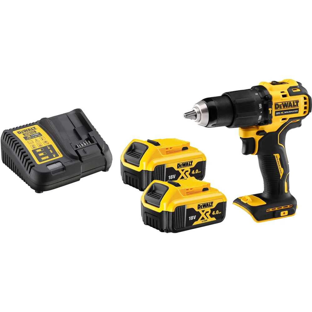 DEWALT SLAGDRILL KOMPAKT 18V XR 2X4AH DCD709M2 v:3802295 DEWALT SLAGDRILL KOMPAKT 18V XR 2X4AH DCD709M2 v:3802295