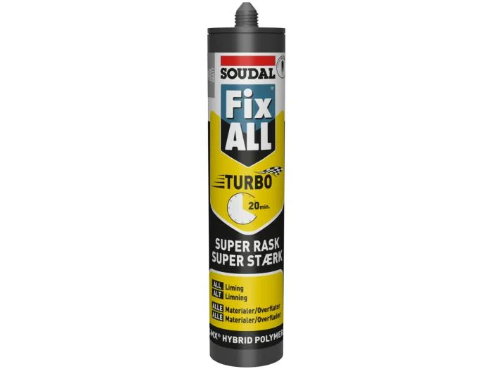 Lim Fix All Turbo Grå 290ml v:8898601
