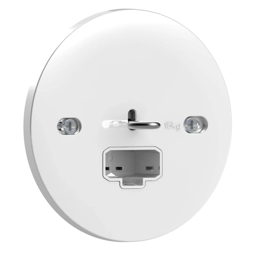 Schneider Electric Lamputtak DCL, for takmontering, innfelt, WDE005000, Hvit v:5997986 Schneider Electric Lamputtak DCL, for takmontering, innfelt, WDE005000, Hvit v:5997986