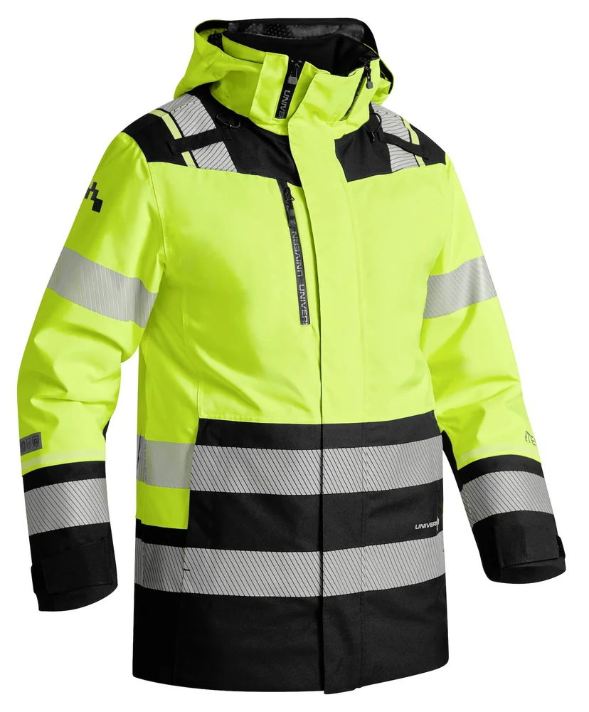 UNIVERN PARKAS 2-IN-1 PROTEC 87324 KL.3 GUL/SVART v:3900293