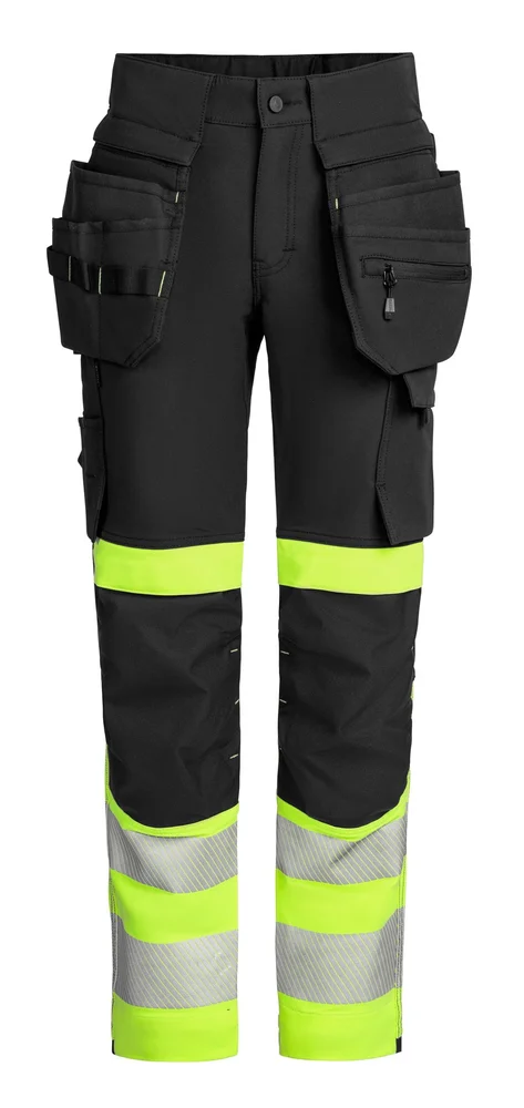 HÅNDVERKSBUKSE ELEVATE G559 DAME KL1 SVART/GUL v:6487677 HÅNDVERKSBUKSE ELEVATE G559 DAME KL1 SVART/GUL v:6487677