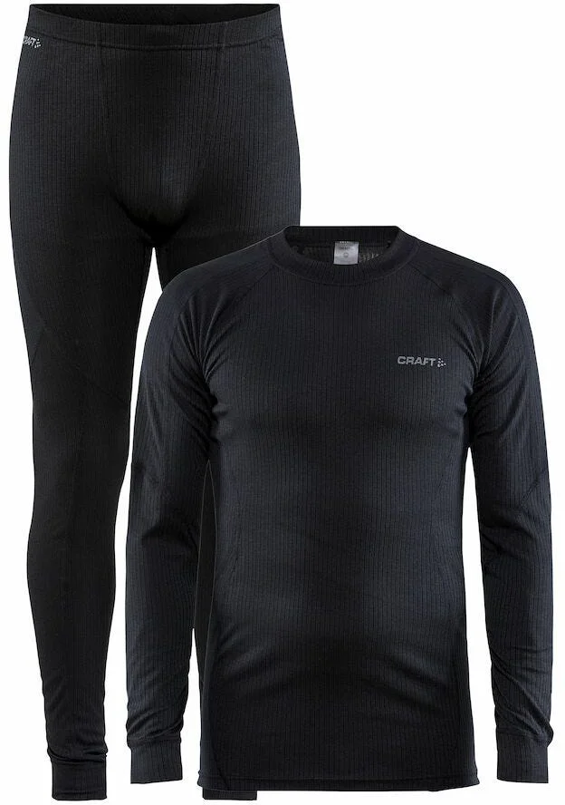 CRAFT CORE DRY BASELAYER SET M BLACK v:2045471