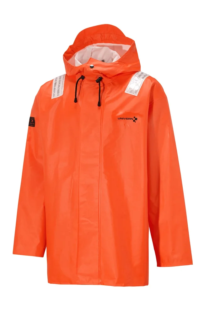 UNIVERN REGNJAKKE VEGA 8980 PVC ORANGE v:9669586 UNIVERN REGNJAKKE VEGA 8980 PVC ORANGE v:9669586