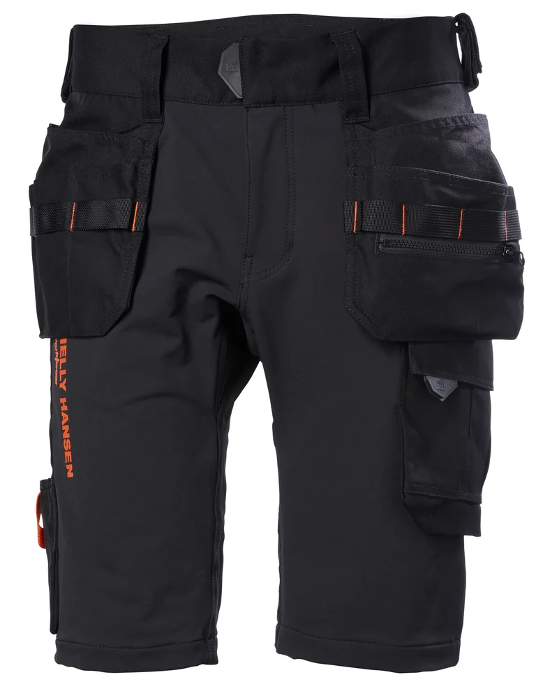HÅNDVERKERSHORTS 77443 SVART C52 v:5657389