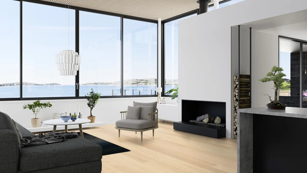 Boen Parkett andante plank live pure lakk v:4575051