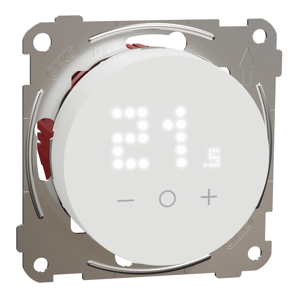 ELKO ONE TERMOSTAT MED MATTER RENHVIT v:3153663