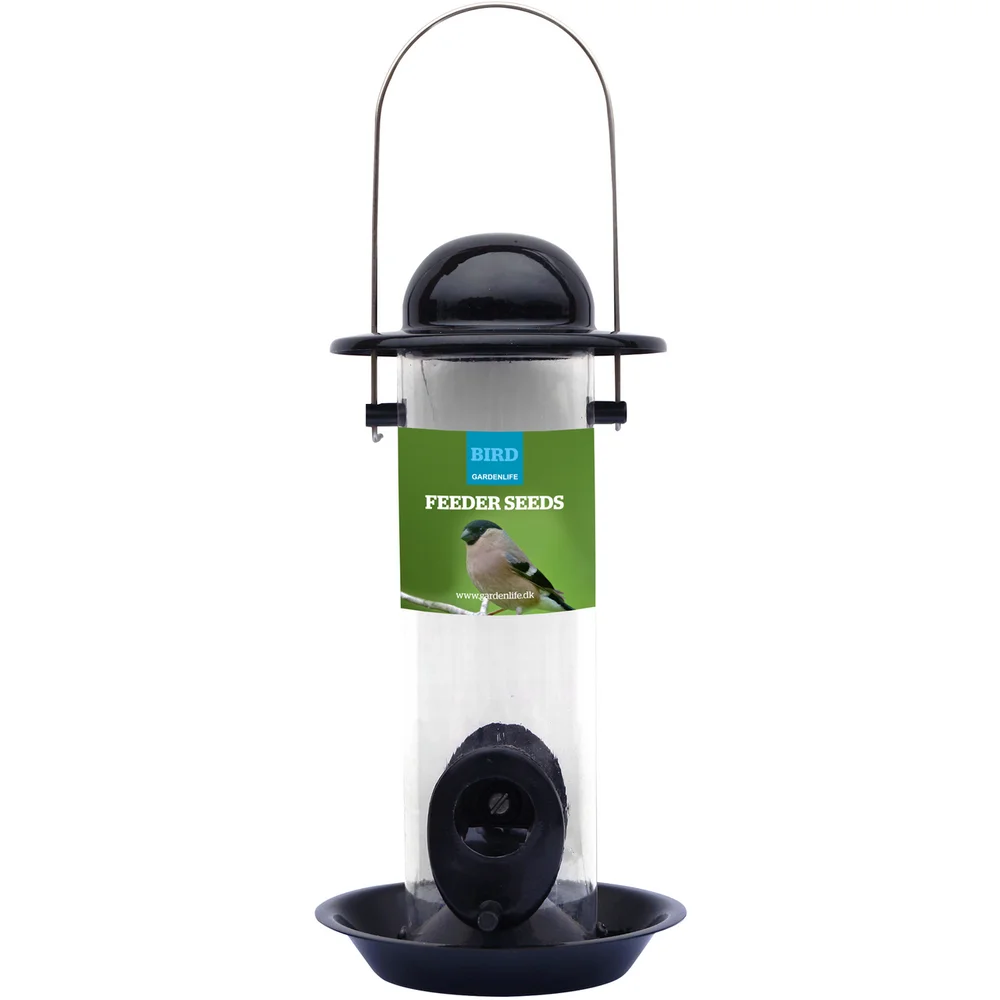 BIRD FUGLEMATER FOR VILLFUGLEFRØ SORT STÅL v:5345363