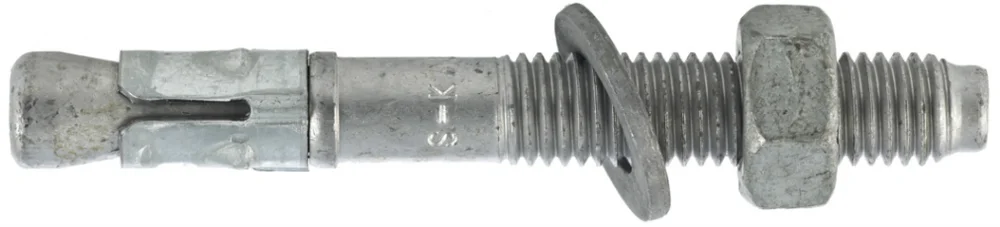 Ekspansjonsbolt varmforsinket M12x150/240 15 stk v:2651062