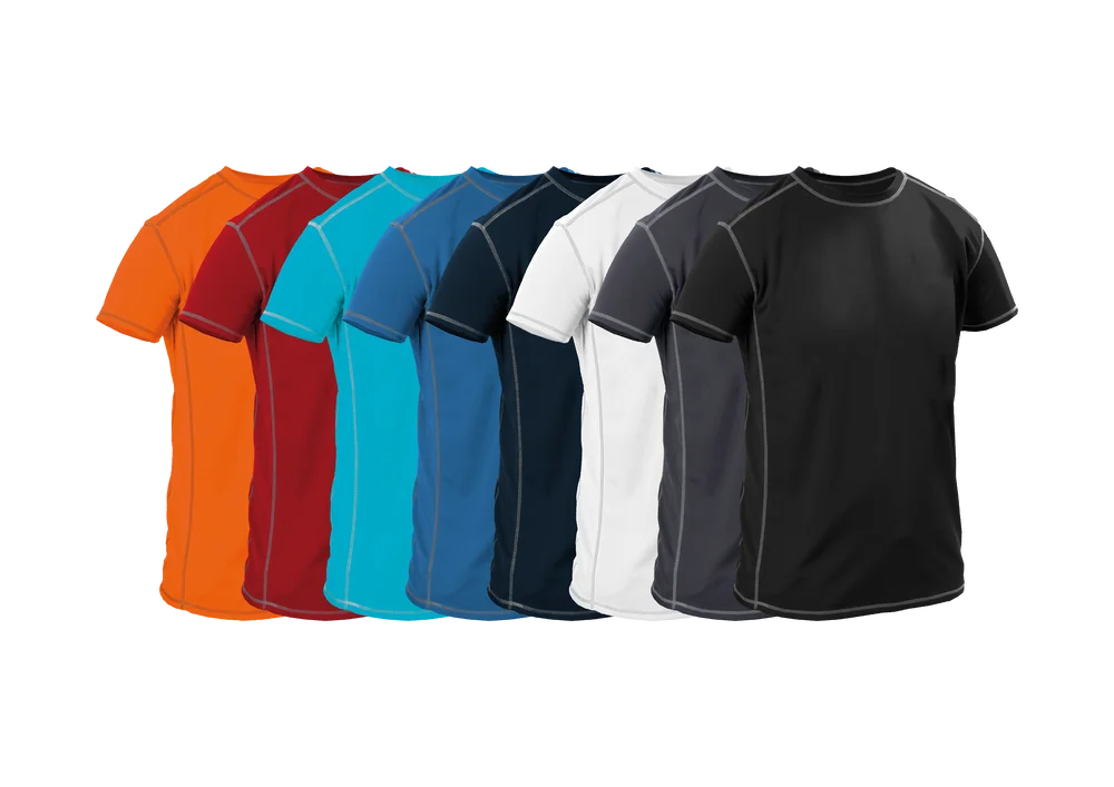 Polo-skjorte herre pustende antibakteriell 3XL v:5491896