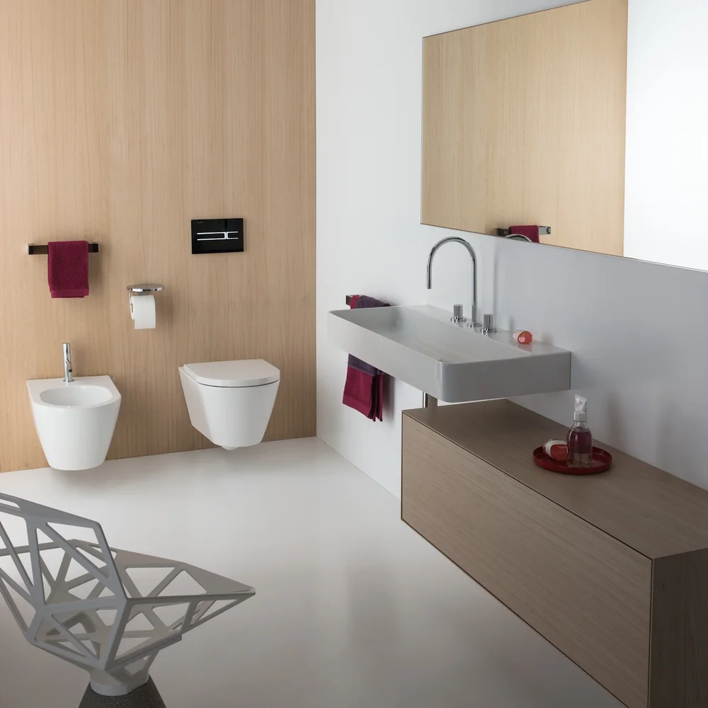 LAUFEN KARTELL VEGGHENGT BIDÉ 54,5X37 CM HVIT v:2995766