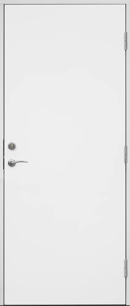Ytterdør Metro Pluss 90x210 cm hvit venstre v:9898938