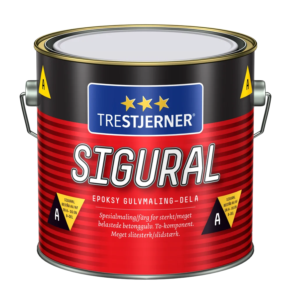 SIGURAL A-KOMP 23 VARMGRÅ 1.86L v:9834665