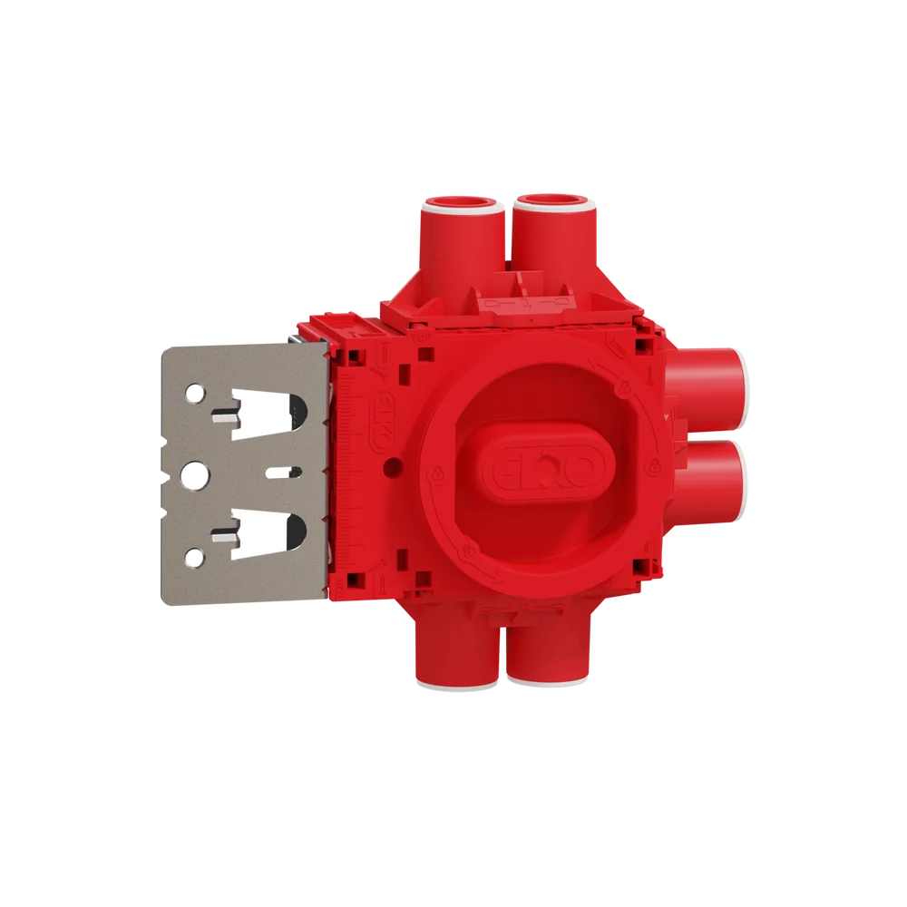 VEGGBOKS STENDER 6-LØP LAV RING v:5643040