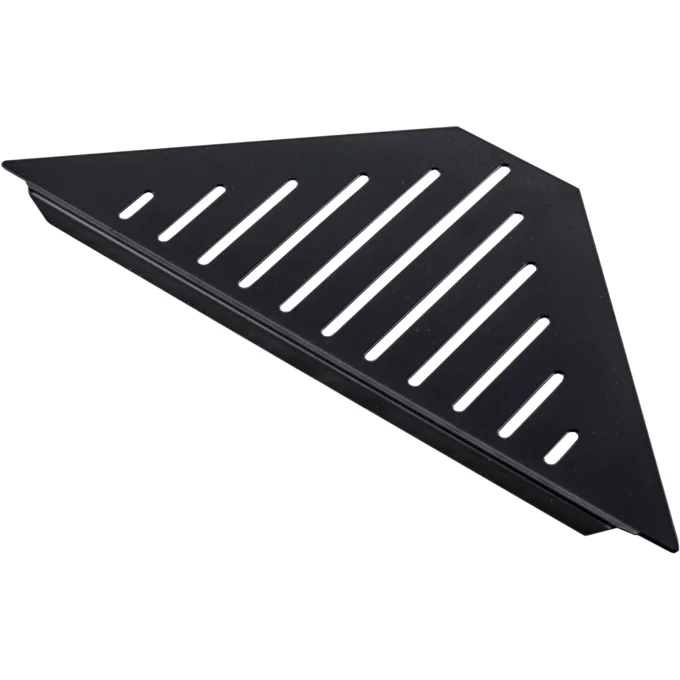 DESIGN HJØRNEHYLLE N°3 FOR DUSJ 1MM, MATT SORT v:3889868