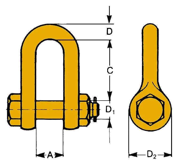 GUNNEBO INDUSTRIES SJAKKEL KL 8 SA-10-8 v:9720833