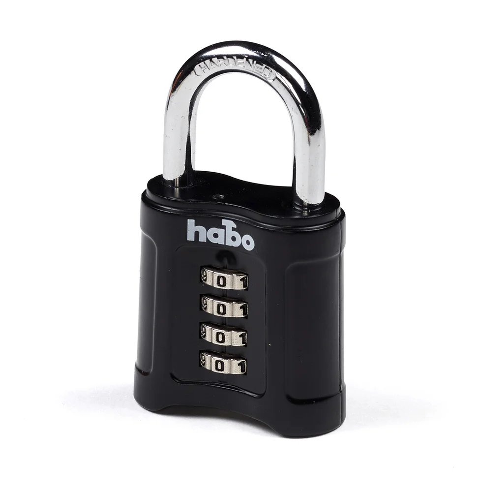 Habo hengelås 203-55 m/kode v:4637472
