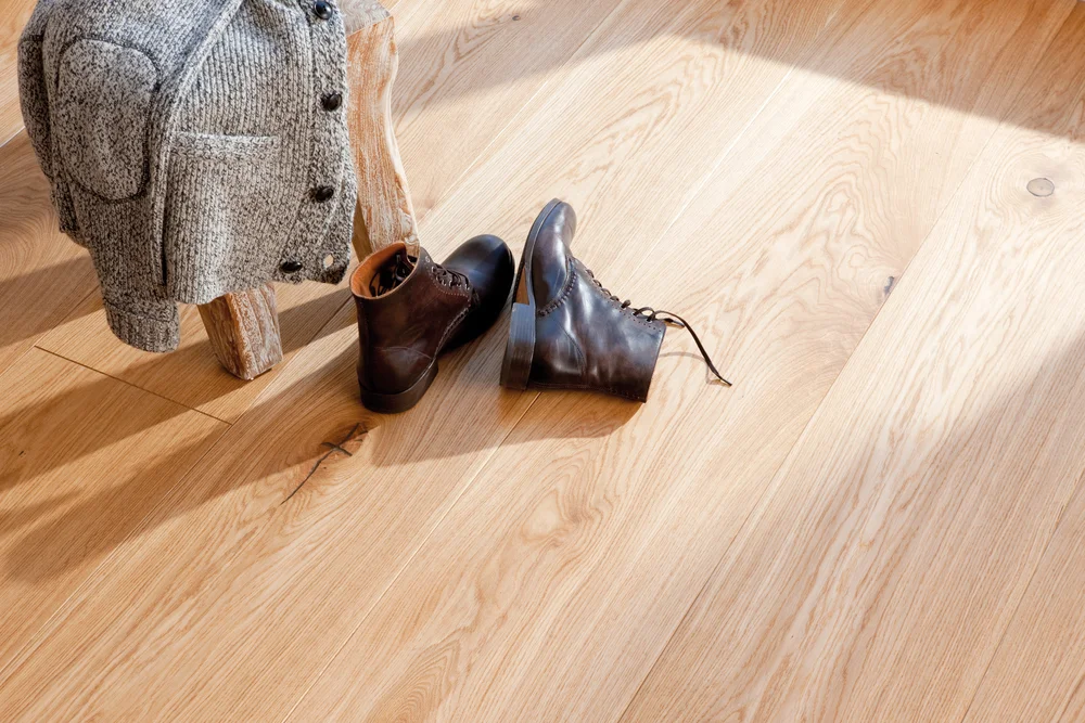 Parkett eik trad chalet pl olje sps 20×200-395mmx2000-4000mm olj. Plank v:3569964