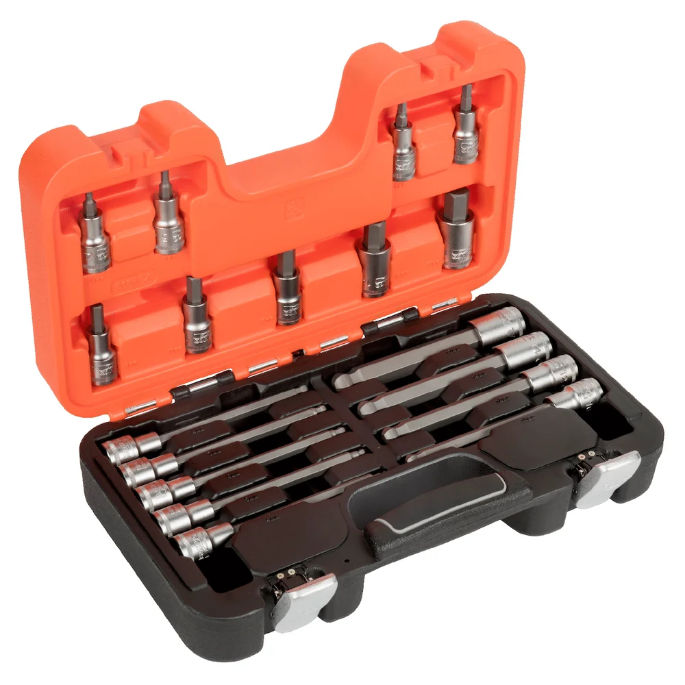 BAHCO SET 1/2"SOCK HEXBITS LONGSHORT v:7984199