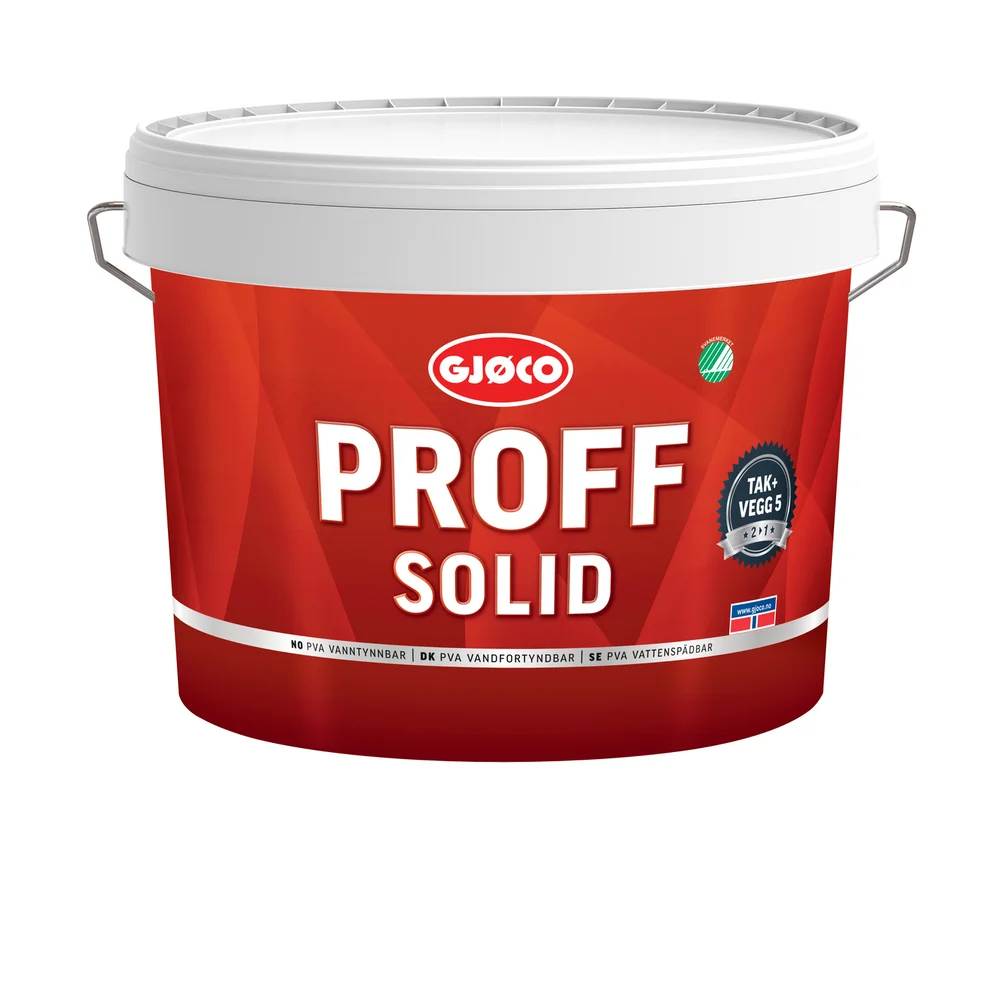 PROFF SOLID 5 BASE HVIT 9L v:6591384