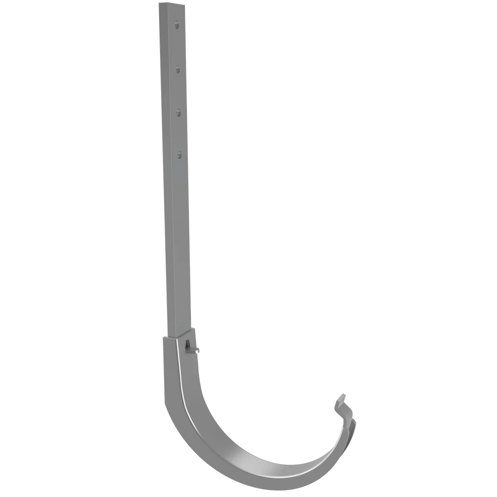 Krok til takrenne 100 mm med tange ubehandlet v:5377898