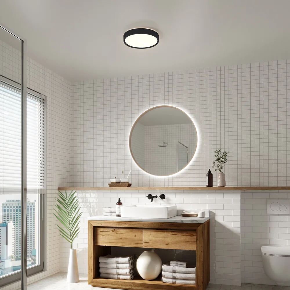TREND LEVY PLAFOND 35 IP44 SORT DIMBAR v:8255318