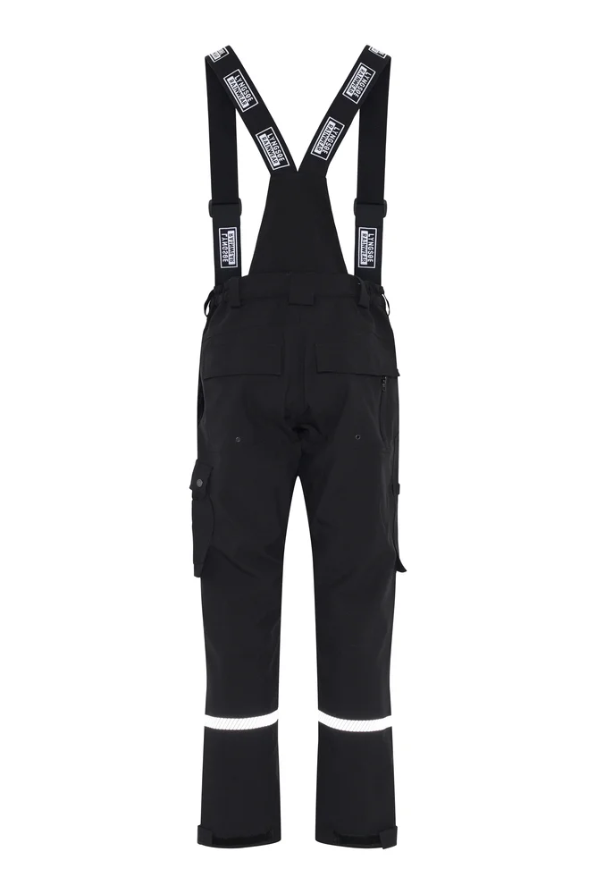 Skallbukse med seler 4WS-4083 sort str XS v:5063450
