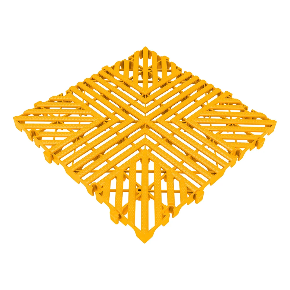 PELA Garasjegulv gul, 400 × 400 × 30 mm, 10 plater, 1,6 m² v:4375921