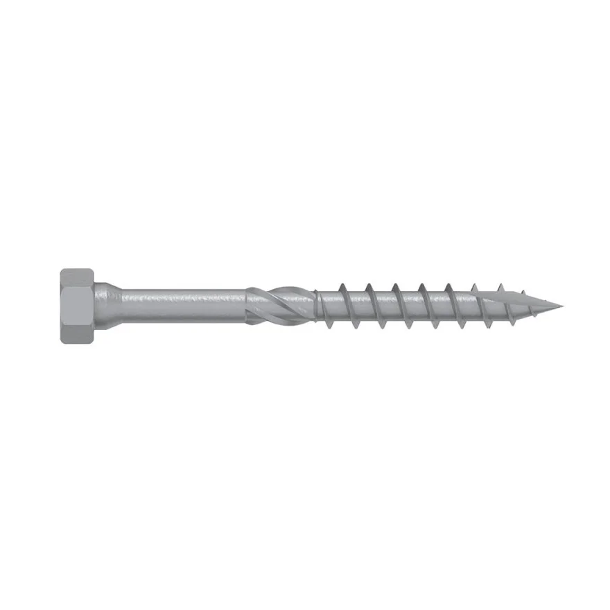 Treskrue sekskant IMP+ 8x50 mm 8 stk v:5923246