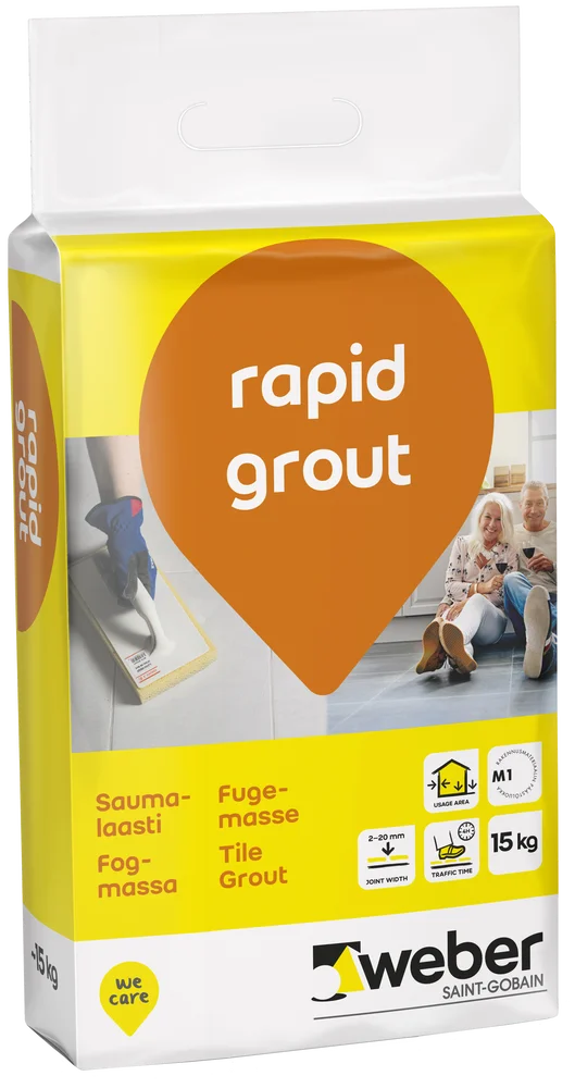 Fugemasse rapid grout 16 grå 15 kg v:6935954 Fugemasse rapid grout 16 grå 15 kg v:6935954