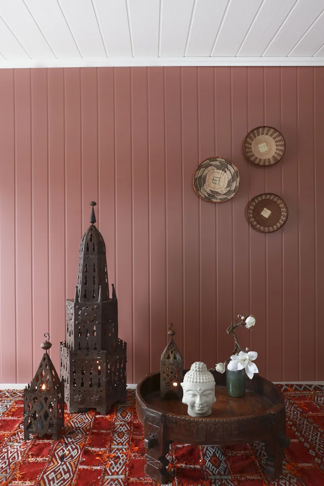 Veggplate trefiber 2390 Skygge terracotta v:6920429