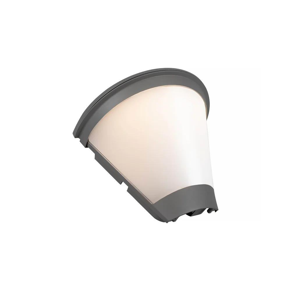 Hide a lite Vegglampe Pave Wall, opal grå, 18W v:1472526