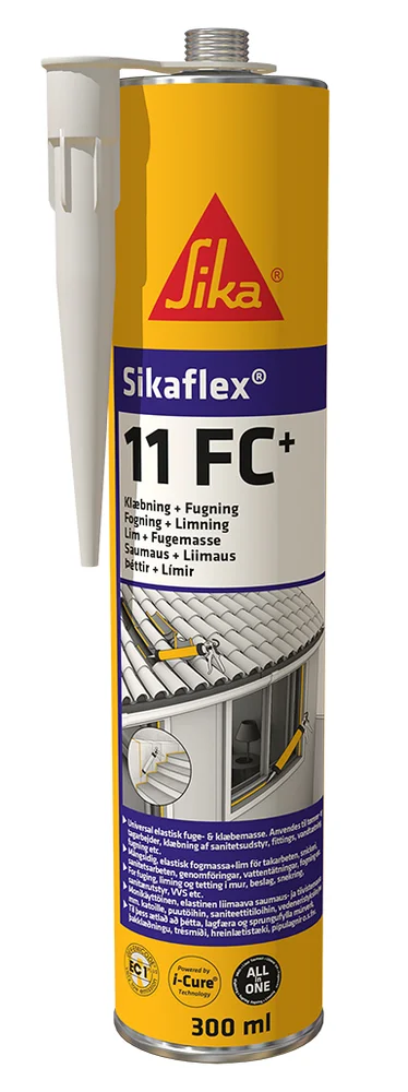 Fugemasse elastisk og fuktighetsherdende-11 fc+ 300 ml v:4325697