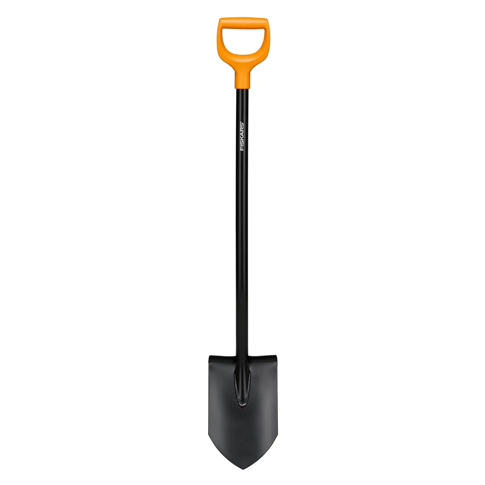 Fiskars Spade Solid, spiss og i metall v:2361449