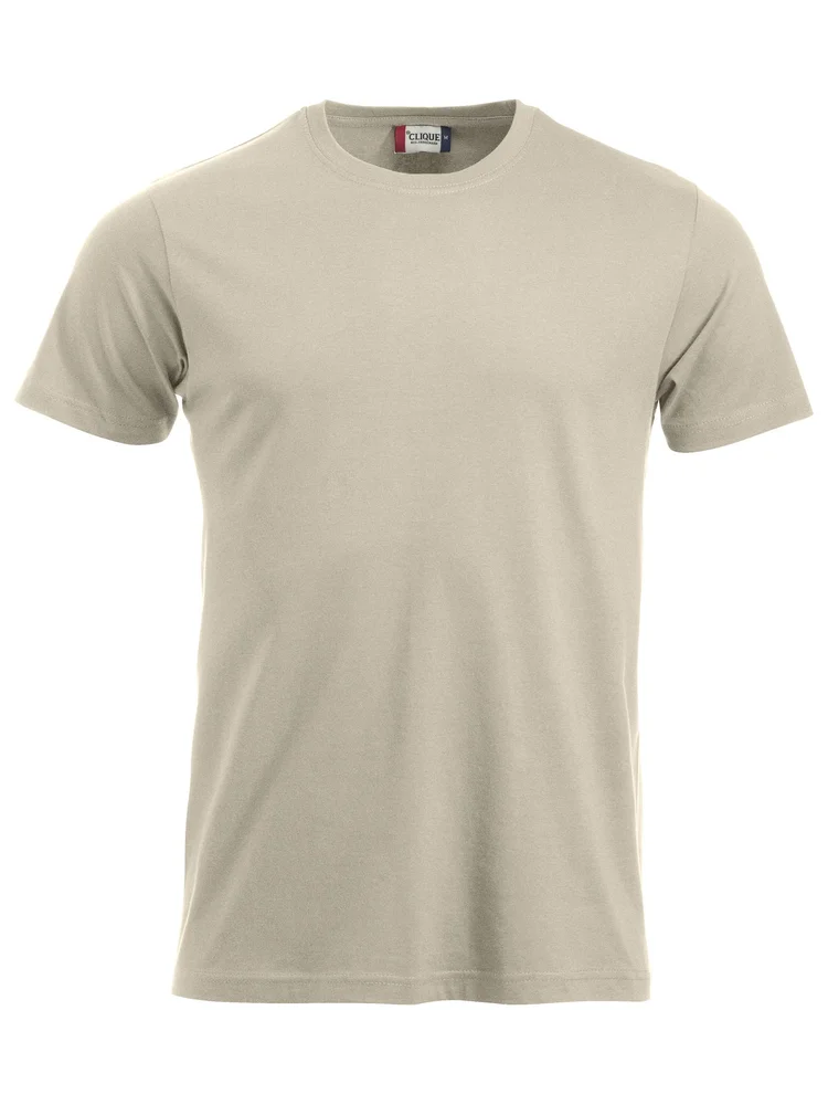 CLIQUE T-SHIRT NEW CLASSIC H LYSBEIGE v:9628308