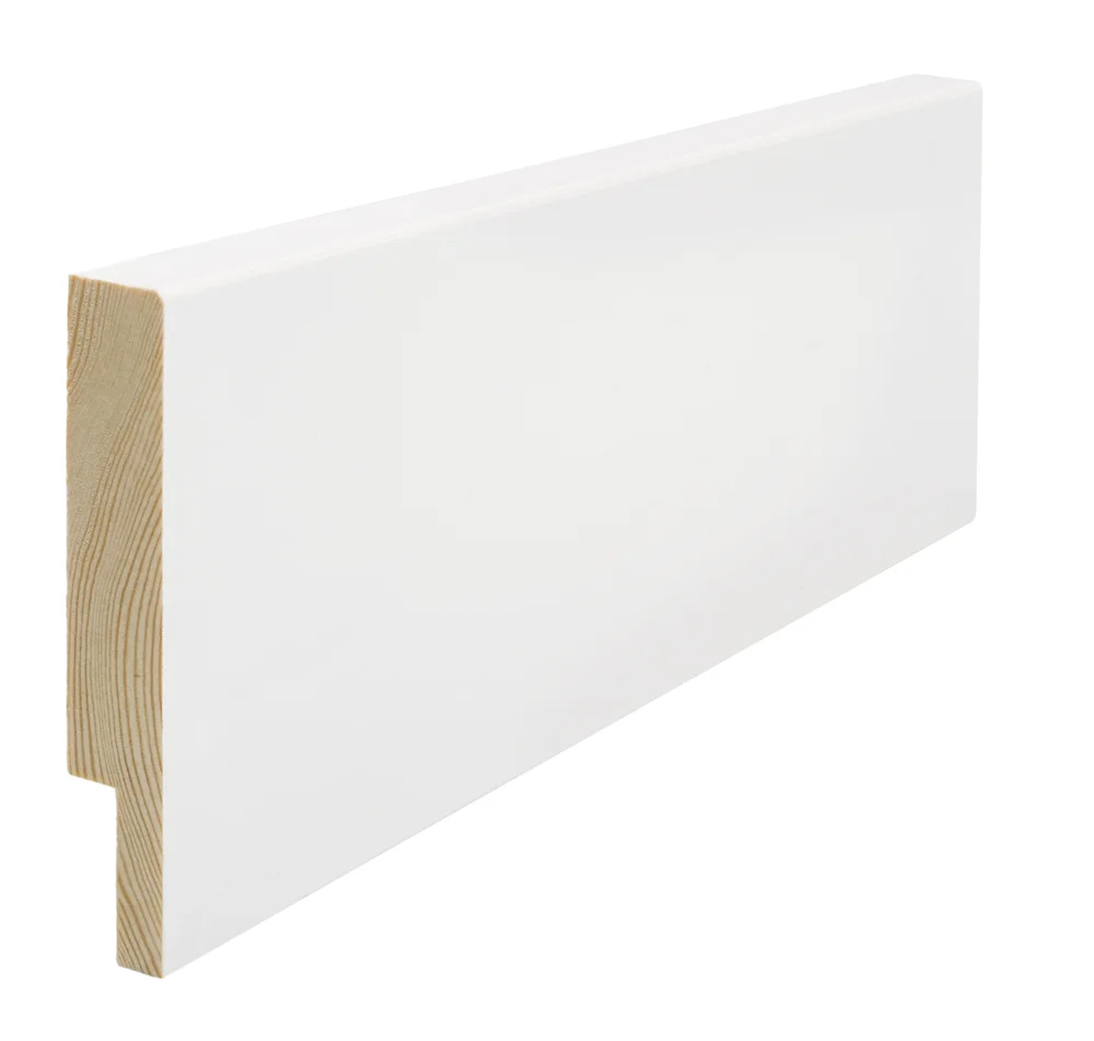 Utforing furu dørsett laminert hvit bomull S0502-Y 18x120x4400 mm v:4923306 Utforing furu dørsett laminert hvit bomull S0502-Y 18x120x4400 mm v:4923306