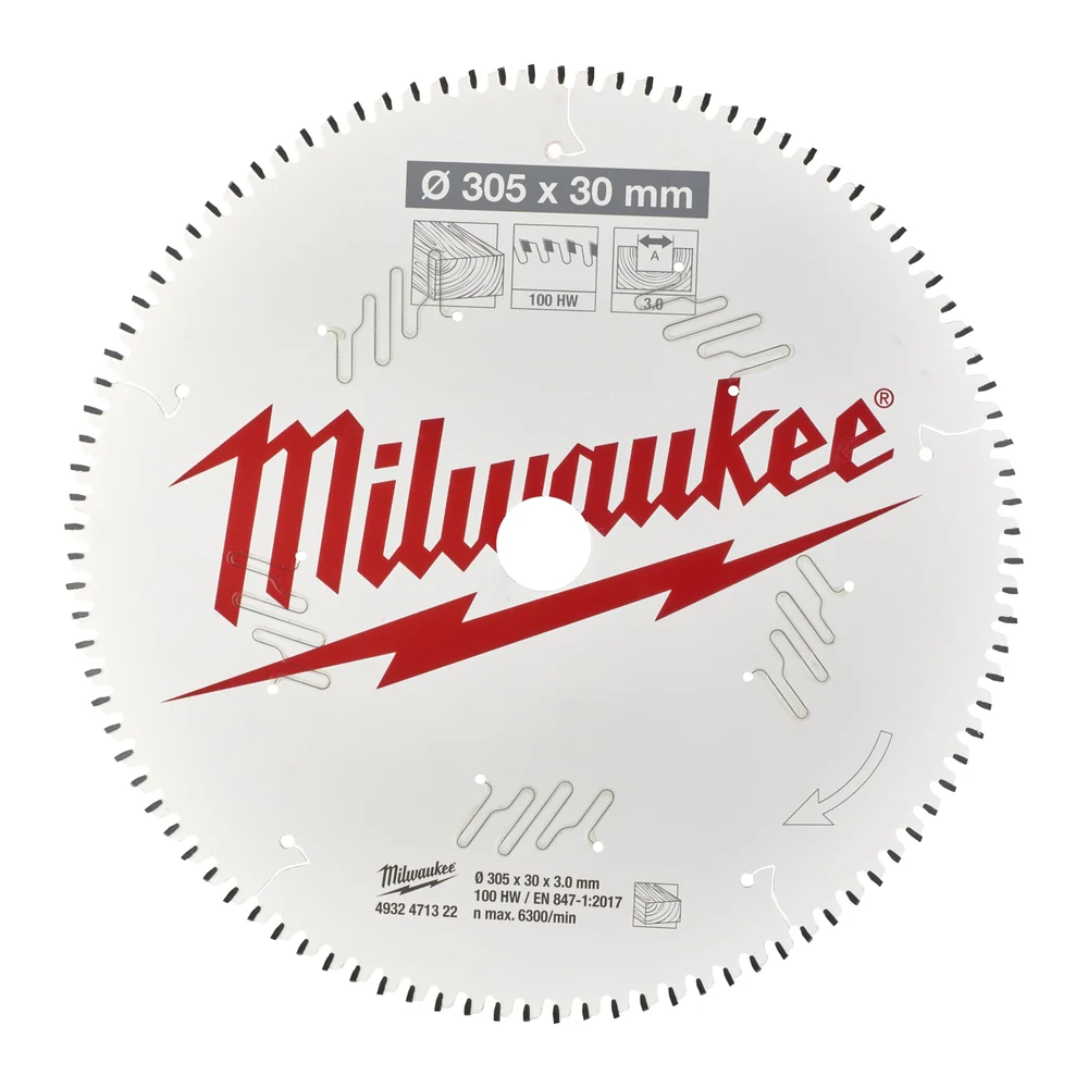 Milwaukee Sirkelsagblad MS W305X30X3,0X100 v:9101004