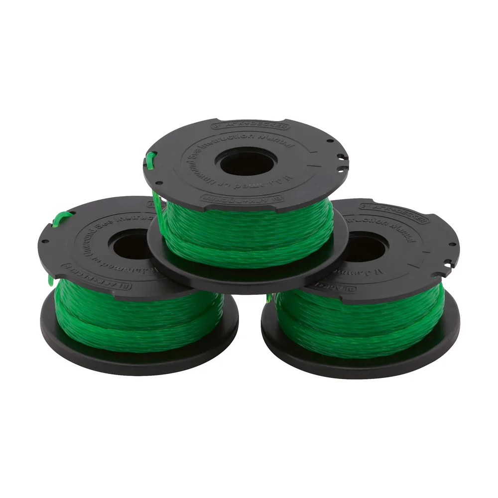 Black & Decker Trimmertråd 2,0 mm, A6486, 3-pack v:9751110