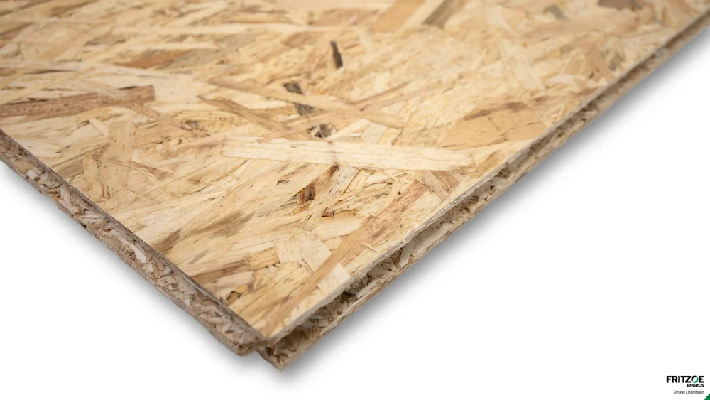 OSB 3 Eco bygningsplate 18x2397x600 TG4 – Fritzøe Engros v:6206430