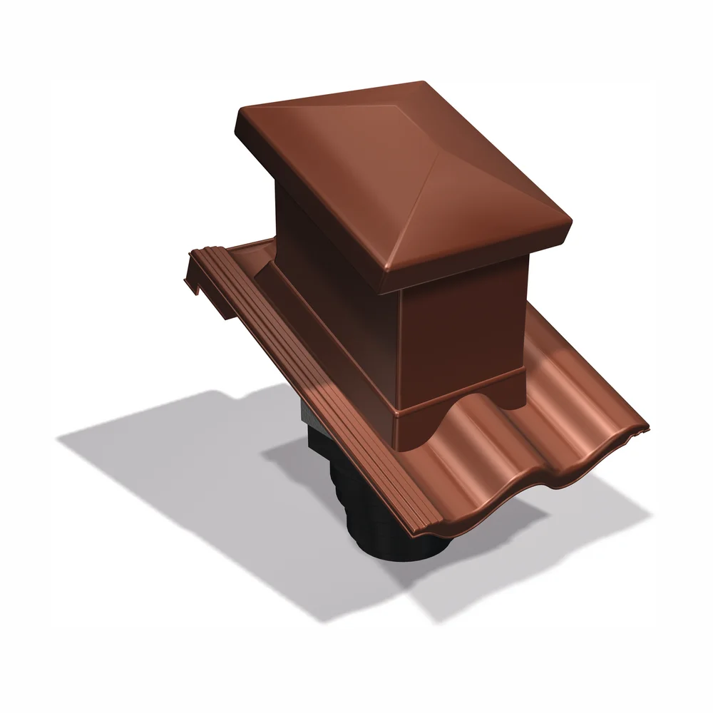 VENTILASJONSHETTE 2-KRUM SVART v:8303189