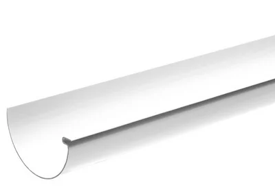 Takrenne Plast 10 Hvit 108mm 3,0m - Plastmo v:9124071