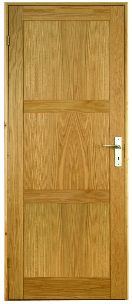 Dør 9×20 trend 3 eik lakk uten karm v:3253918